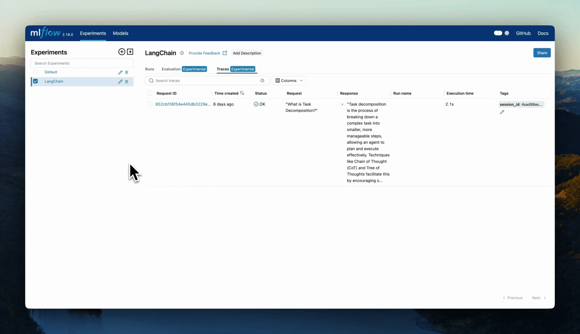 Trace Browser