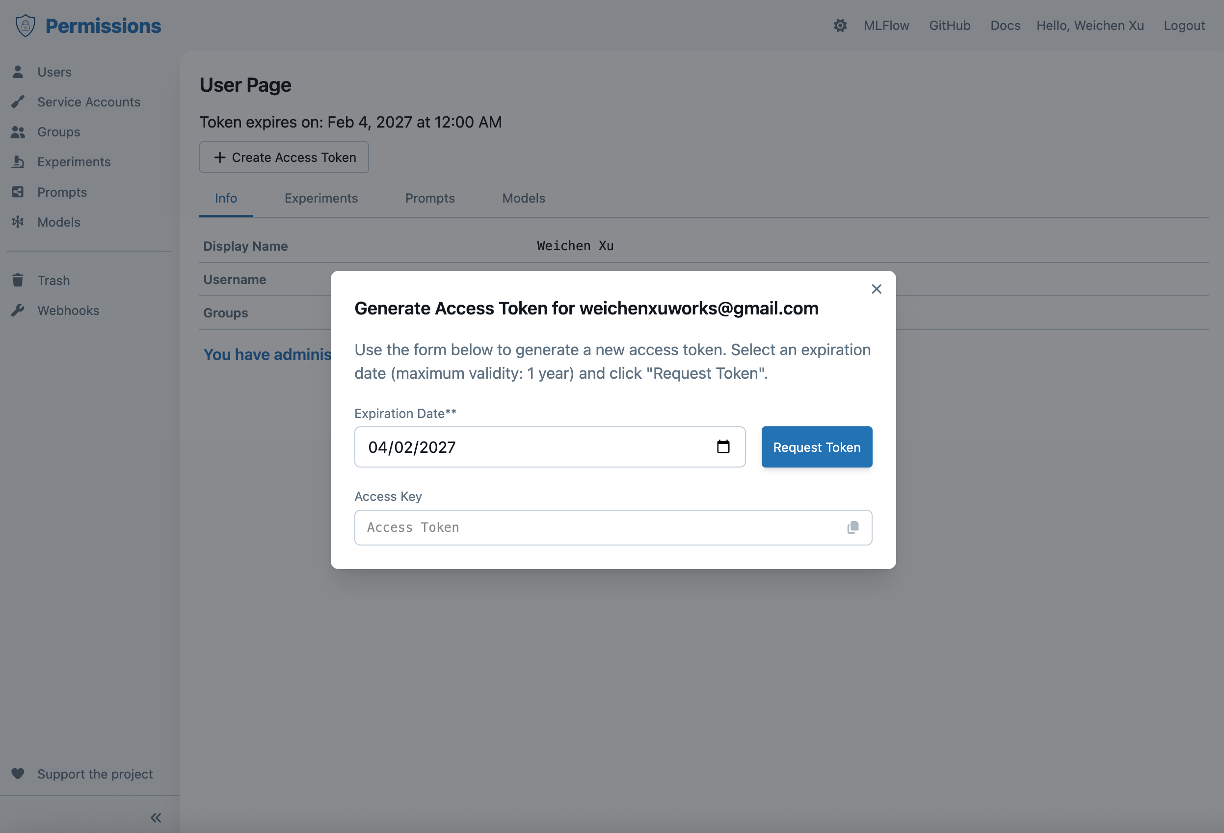 custom action setting