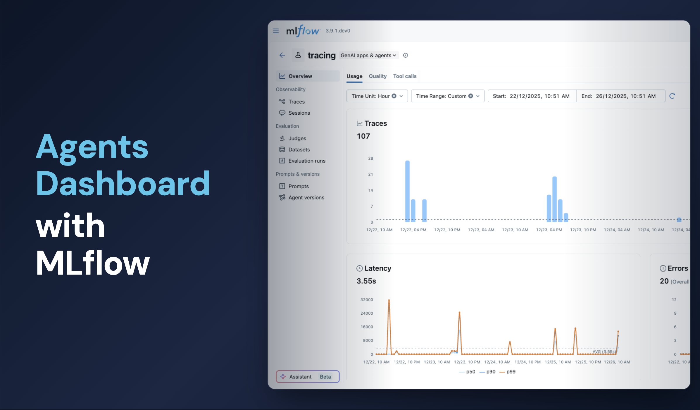 Introducing MLflow Agents Dashboard